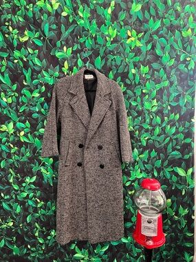 Long Tweed Coat – Vintage
